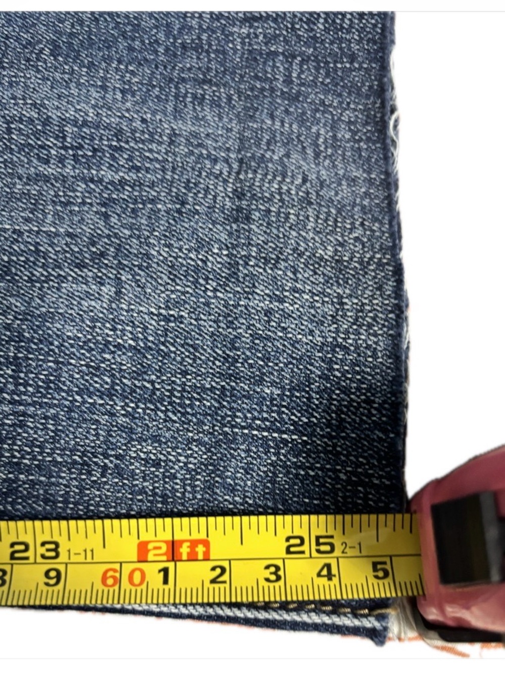 Liverpool Los Angeles Girlfriend Jeans Size 6/28 Distressed Raw Hem - Picture 3 of 3